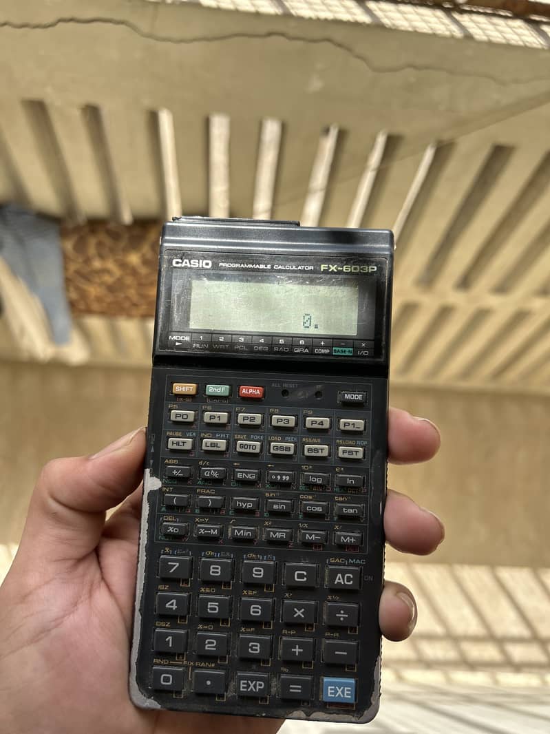 Casio fx-603p ( programmable calculator ) 0