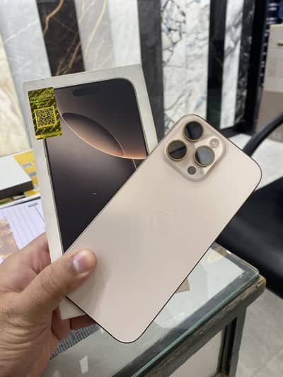 Apple iPhone 16 Pro Max  256GB  PTA Approved