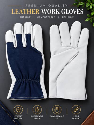 leather gloves
