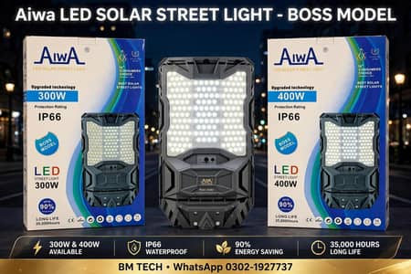 SOLAR STREET LIGHT 400W AIWA