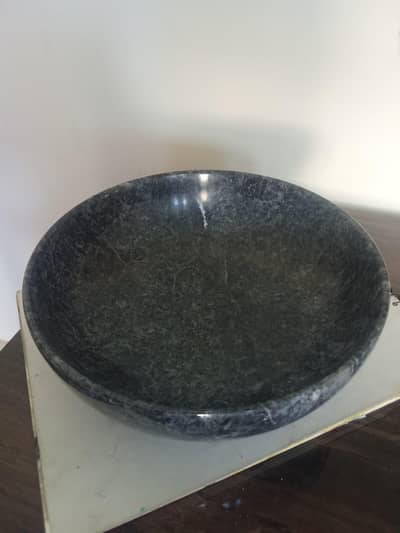 Premium Black Marble Decorative Bowl | Luxury Home Decor | Marble Tray
