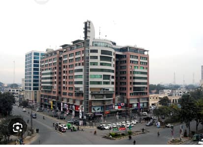 980 Sq. Ft. Semi-Furnished Office for Rent in City Tower, Main Boulevard Gulberg, Lahore