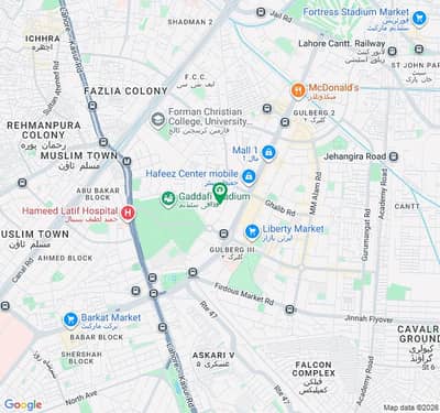 2 Kanal 5 Marla Commercial Plot For Sale Gulberg E1