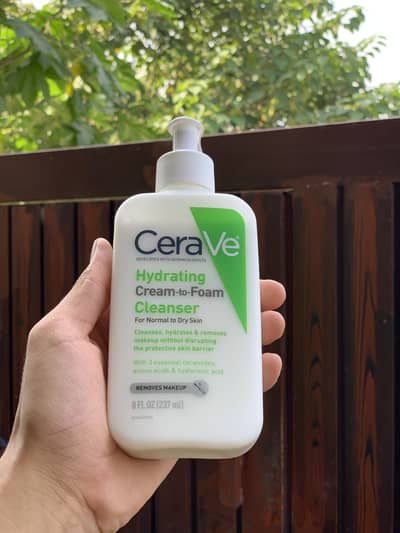 Cerave cream to foam original USA cleanser