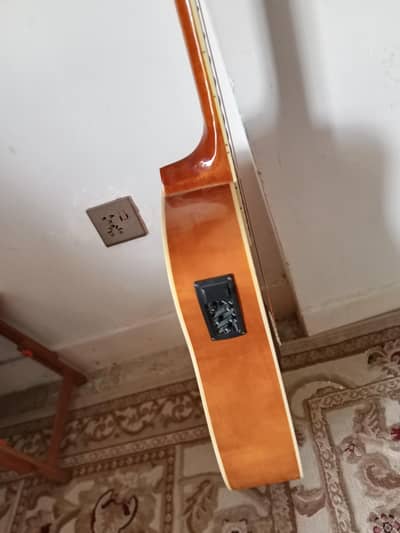 semi aucostic guitar