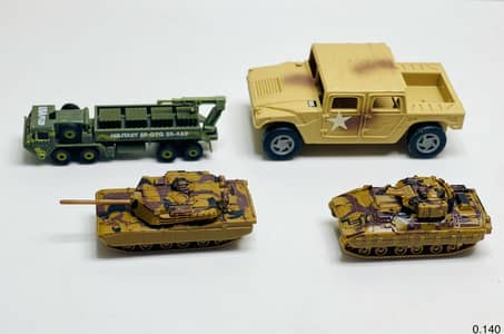 Imported army vehicles