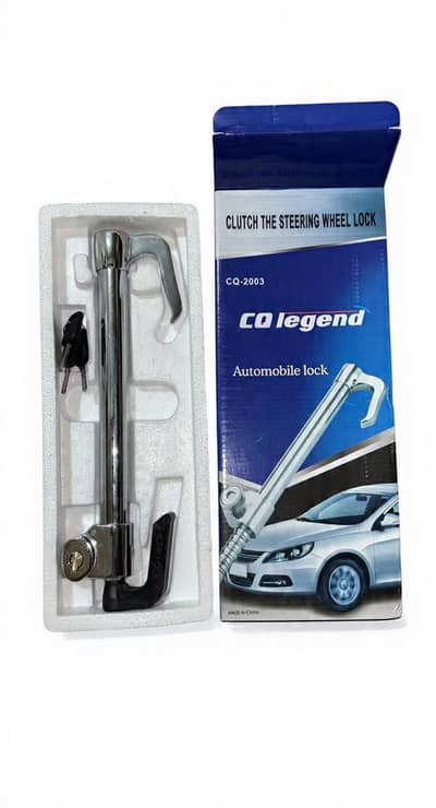 Car Steering Wheel Lock | Anti-Theft Security Lock | Universal Fit