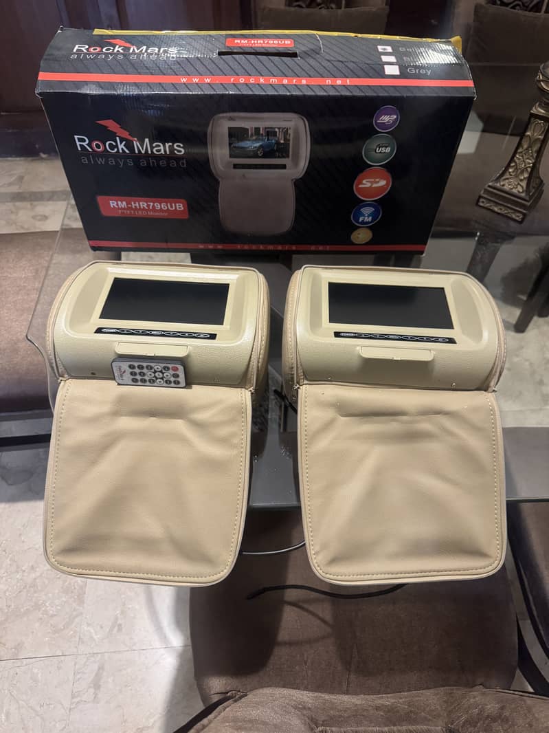 Head rest LCD 7 inch 4
