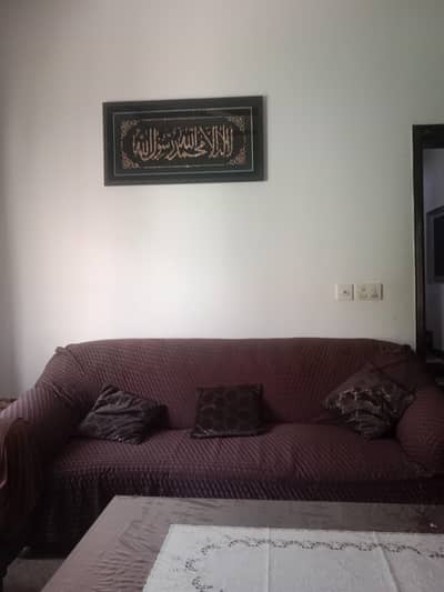 wooden poshes sofa 5 seater
