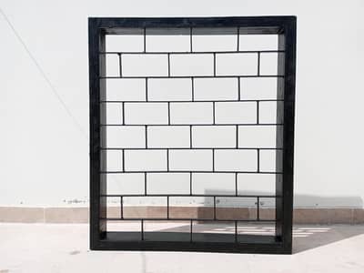 Steel Choukat Window Grill – Excellent Condition