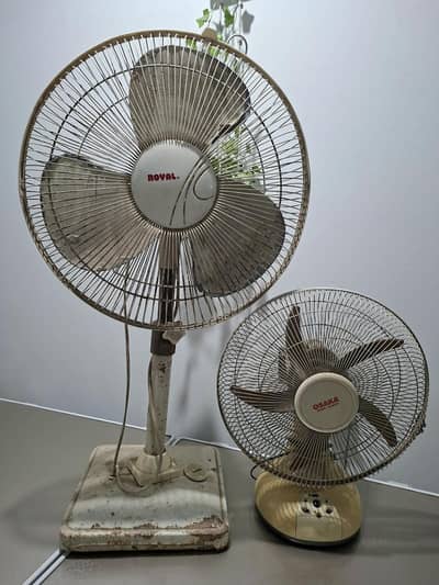 Royal Padestal Fan & Osaka Charging Fan - Price 8,500/- Read Full Add