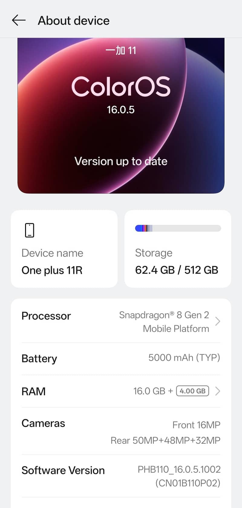 One Plus 11R 1