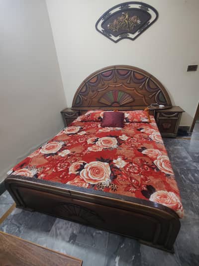 King Size bed with Wardrobe and CT Sofa