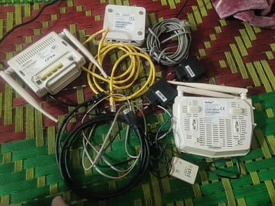 PTCL Router and tv box