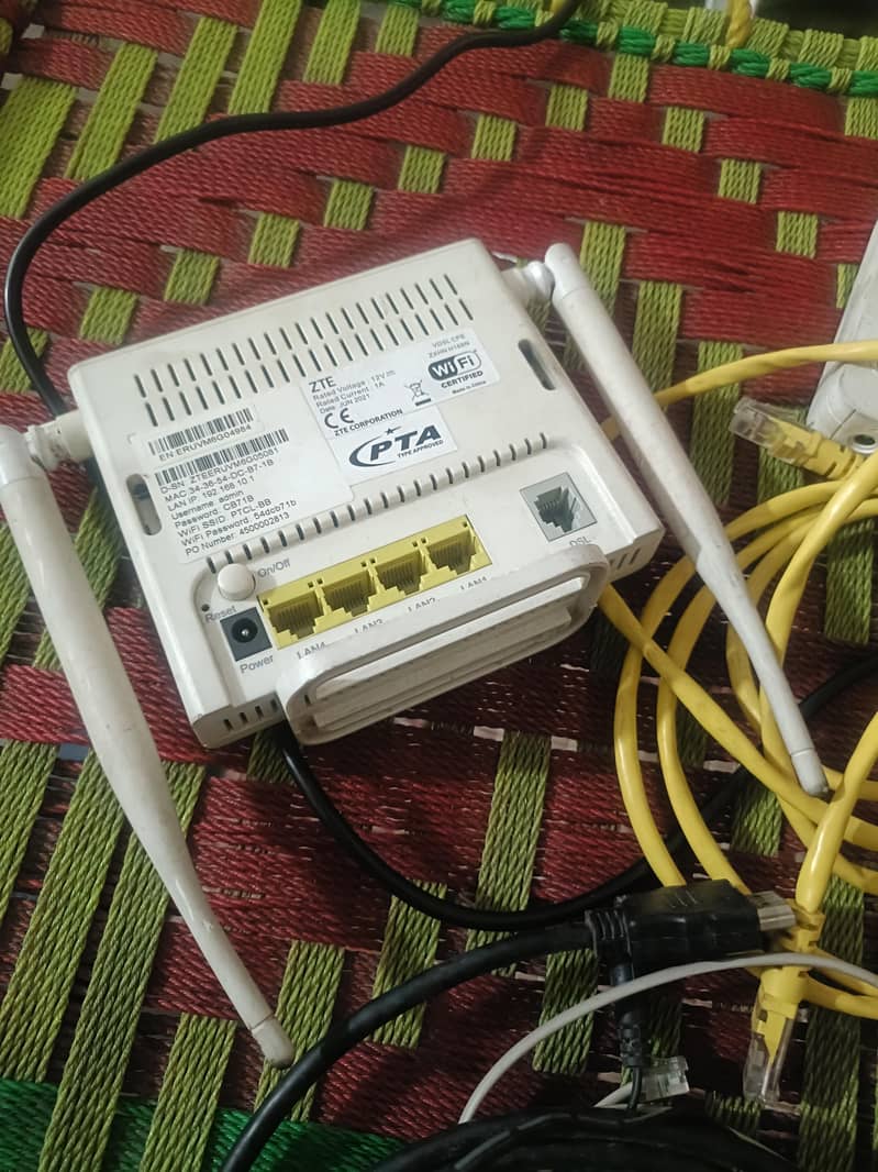 PTCL Routers 0