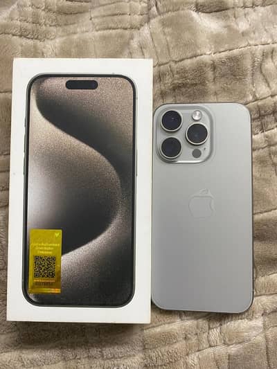 iPhone 15 Pro 256GB PTA Approved