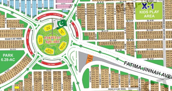 1 Kanal Corner Plot on 300ft Near to Pakistan Square chowk Available in Sector X, DHA Multan | Ideal for Dream Home or Investment