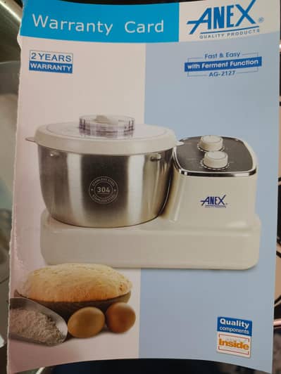 electrical anex dough maker