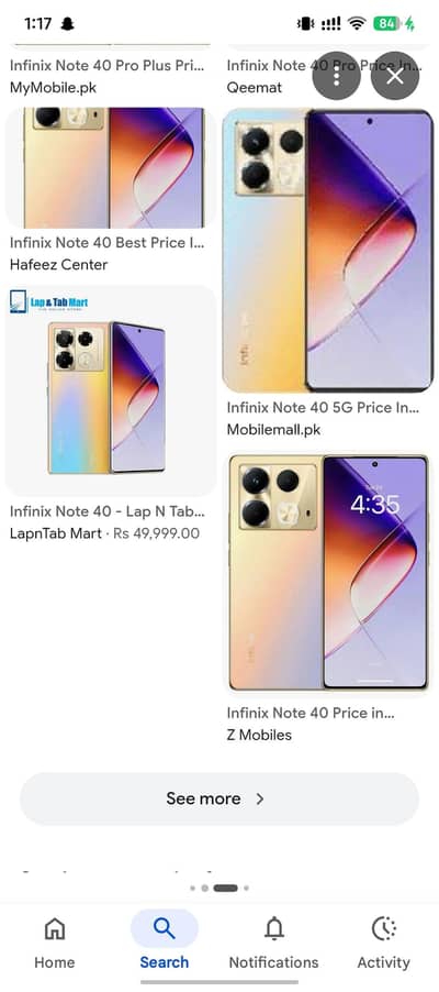 Infinix Note 40