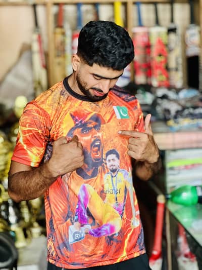 Sublimation shirts kits order with pics name num