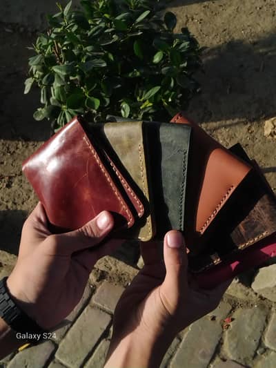 Bifold Cow Leather Wallet