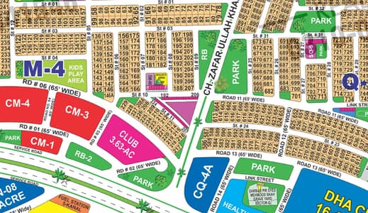 1 Kanal Prime Location Plot Sector M, DHA Multan | Ideal for Dream Home or Investment