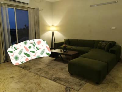 Almost New L shaped sofa