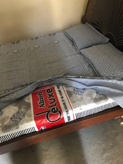 double bed for sale with matters