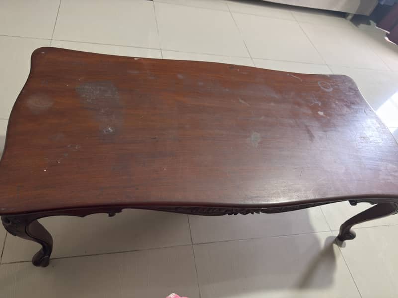 Solid wooden sofa 2