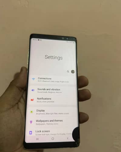 Samsung Mobile Note 8 10 by 10Condition*
