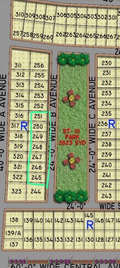 residental plot for sale in Falaknaz dream society