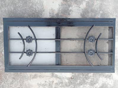 Iron Window Grill + Frame | Mazboot Loha | Used Window