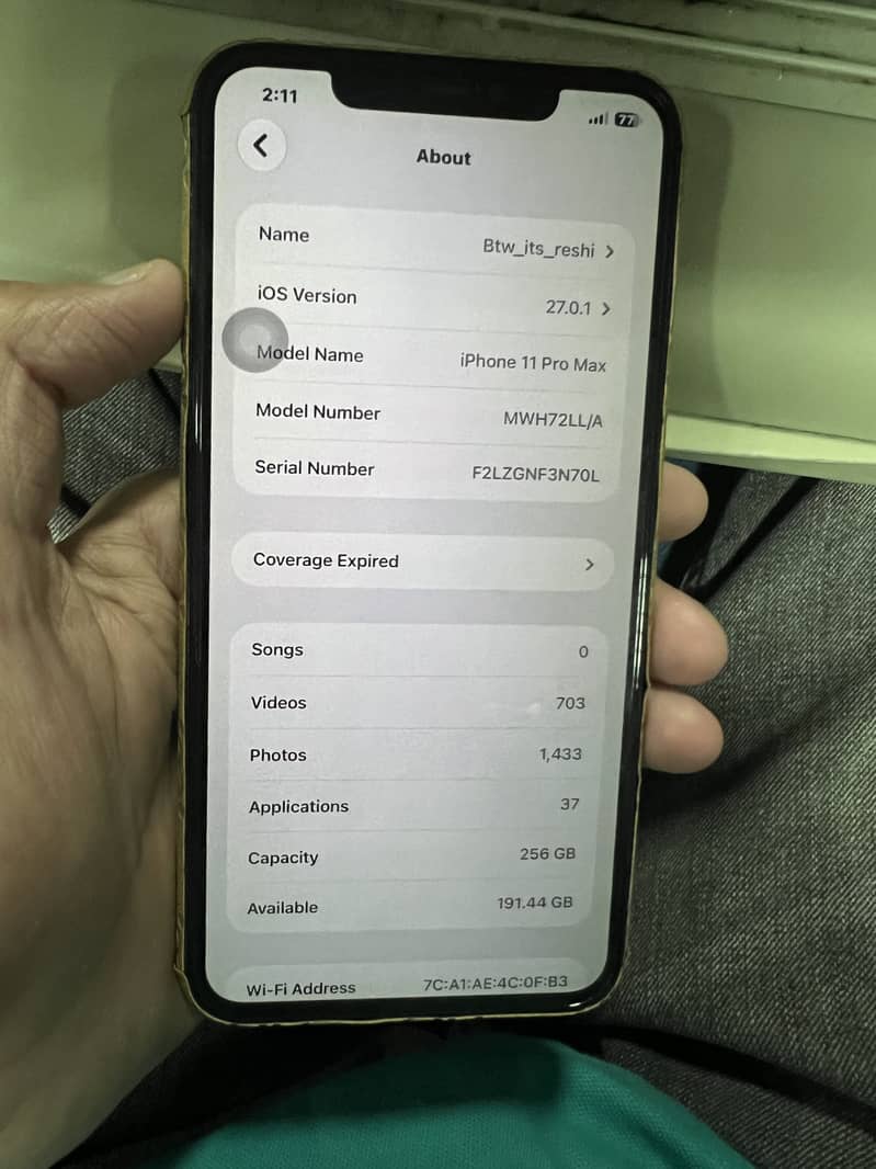 Apple iPhone 11 Pro Max 1