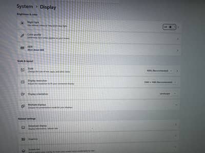 2k 27 Inch Planar Display