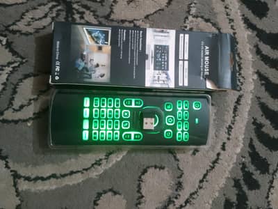 air mouse remote keypad diffrent colour light