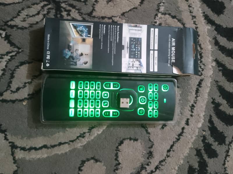 air mouse remote keypad diffrent colour light 0