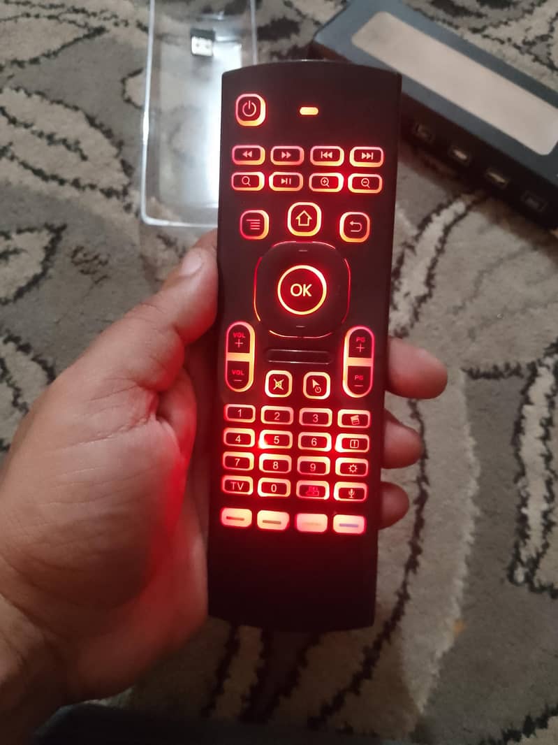 air mouse remote keypad diffrent colour light 6