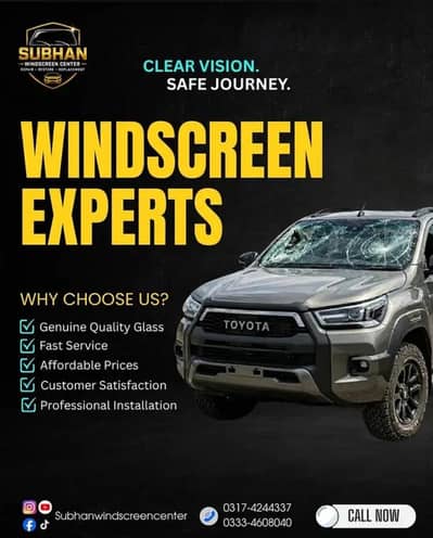 Sportage/Sonata/Tucson/Elantra/Haval/MG/ Windscreen/Shield/Door Glass