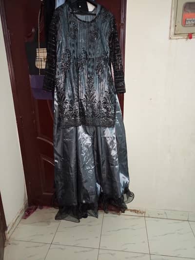 net and silk maxi
