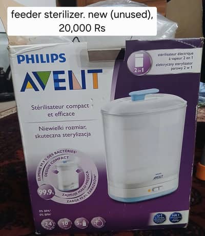 Avent  Feeder sterlizer 2 in 1