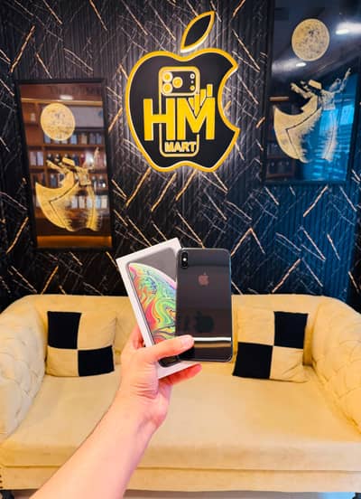 Antique iphone XS Max PTA Approved with Box First Hand Use 83 Health