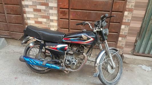 Honda CG 125 2019 Model - Good Condition - Genuine Bike
