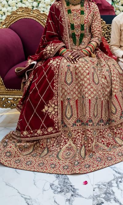 one time use bridal lehanga 50% off