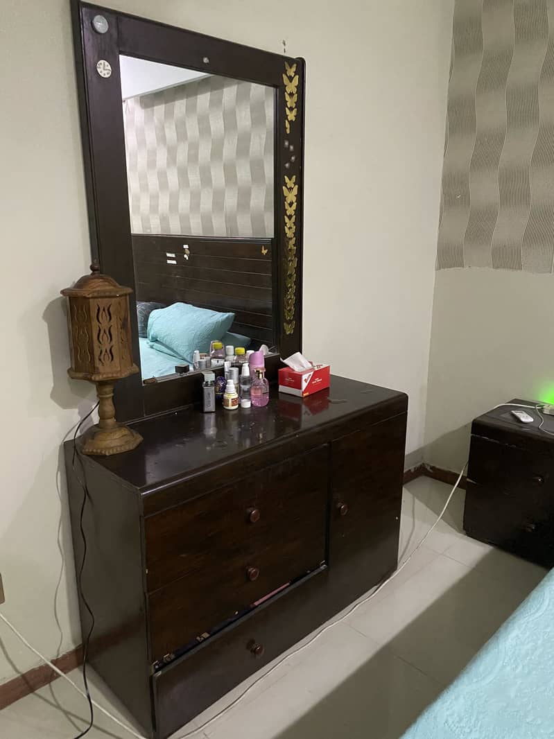 Bed and side table 1