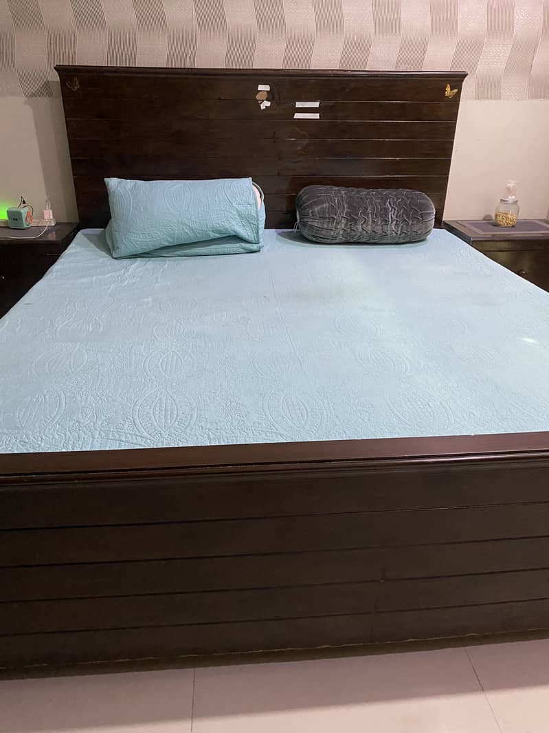 Bed and side table 2