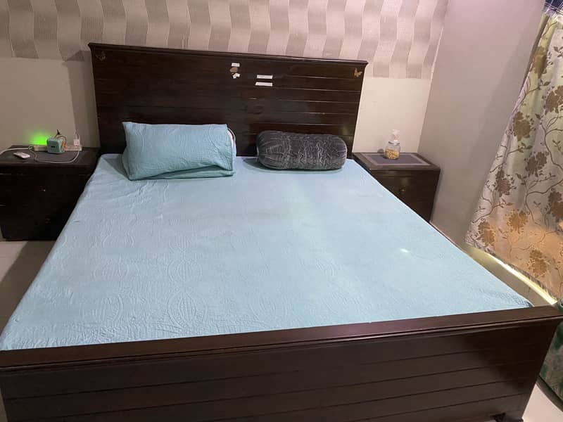 Bed and side table 3