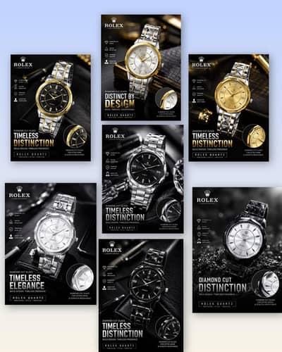 Premium Rolex Style Analog Watch | Classic Design | Stylish Look