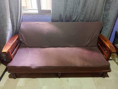 Sofa set with Panasonic LED with Trolly