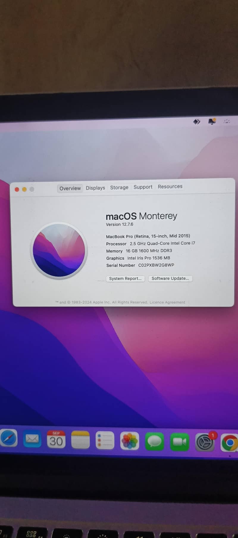MacBook Pro - Mid-2015 1