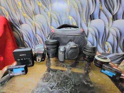 6D camera with three lenses 100% New